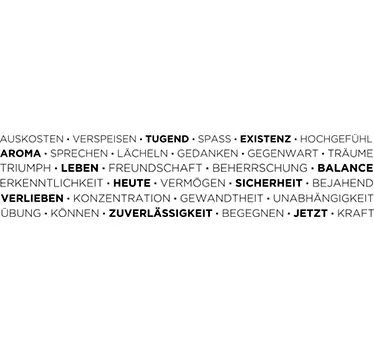 Wandtattoo Wohnzimmer modern Lebensweisheiten - TenStickers