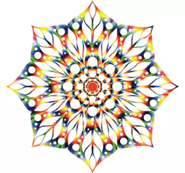 Wandtattoo Mandala Batik - TenStickers