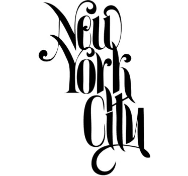 Wandtattoo New York City - TenStickers