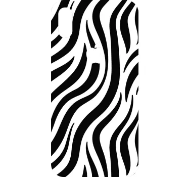 Struktur Aufkleber gestreift Zebra - TenStickers
