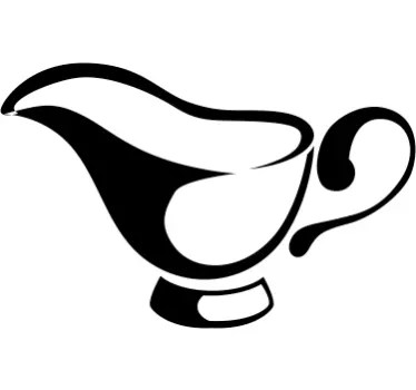 Wandtattoo Soßenspender - TenStickers