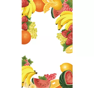 Türaufkleber Früchte - TenStickers