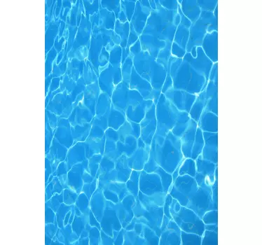 Spiegelndes Wasser Wandtattoo Küche - TenStickers
