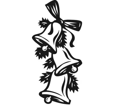 Wandtattoo Schlafzimmer Weihnachtsglöckchen - TenStickers