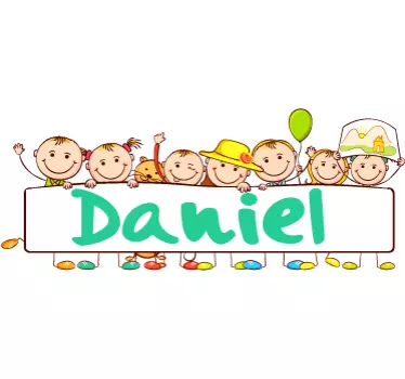 Willkommen Name Aufkleber - TenStickers