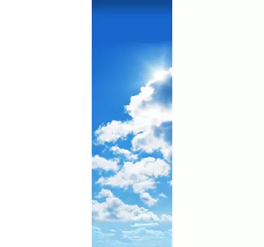Wolken Kühlschrank Aufkleber - TenStickers