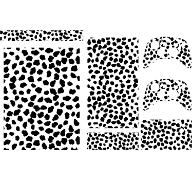 Sticker Ornament Weißer Jaguar Xbox - TenStickers
