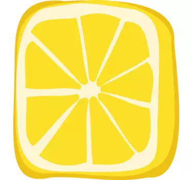 Zitrone Angebot Aufkleber - TenStickers
