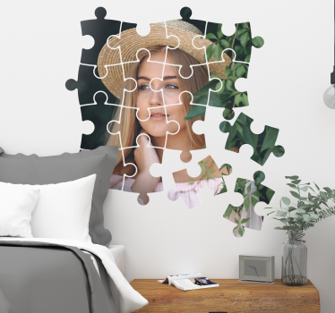 Wandtattoo Jugendzimmer Palmen Puzzel - TenStickers