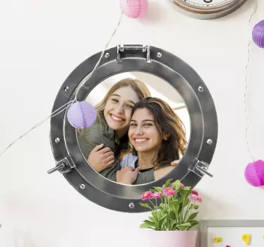 Wandtattoo maritim Jugendzimmer Bullauge - TenStickers