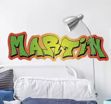 Graffiti Name Fahrrad Aufkleber - TenStickers
