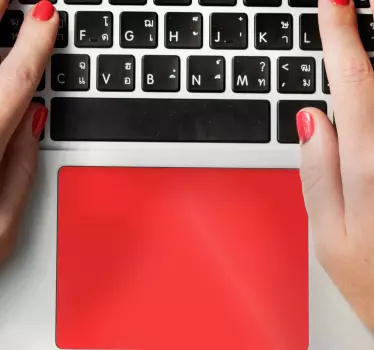 Laptop Aufkleber anpassbare Farbe Touchpad - TenStickers