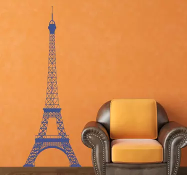 Wandtattoo  Wohnzimmer Eiffelturm - TenStickers