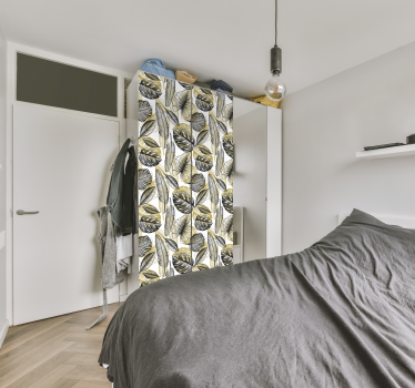 möbelfolie elegante tropische Pflanzen - TenStickers