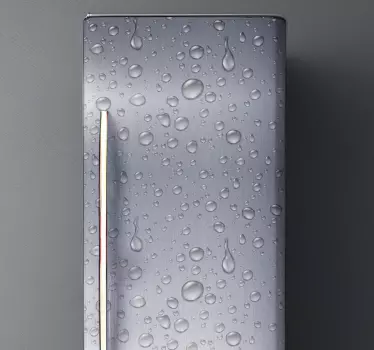 Kühlschrank Sticker Tropfen Design - TenStickers