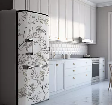 Kühlschrank Folie vinyl Aufkleber Äste - TenStickers