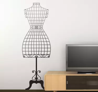 Mannequin Aufkleber - TenStickers