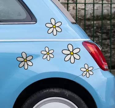 Gänseblümchen Autoaufkleber - TenStickers