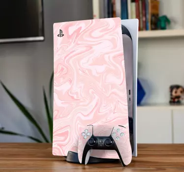 PS4 Skin Ps4 marmorrosa - TenStickers