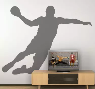 Handballspieler Aufkleber - TenStickers
