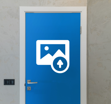 Personalisierbarer Türaufkleber - TenStickers