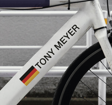 Fahrrad Aufkleber rennrad - TenStickers