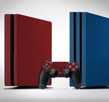 Anpassbare Farbe PS4 Aufkleber - TenStickers