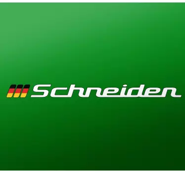 Aufkleber Auto Deutsche flagge und benutzerdefinierter name - TenStickers