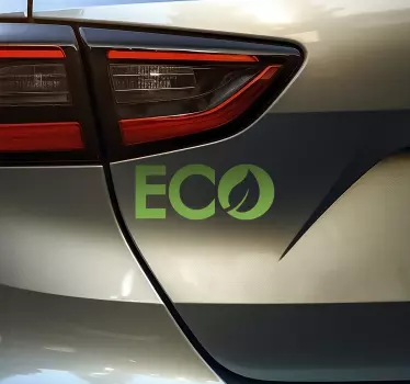 Autoaufkleber Eco Fahrzeug - TenStickers