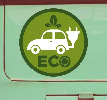 Aufkleber Auto ökologisch - TenStickers