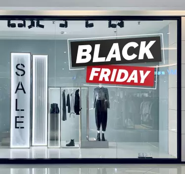 Black Friday Sticker Sale - TenStickers