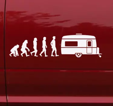 Camper Evolution Wohnmobil Aufkleber - TenStickers