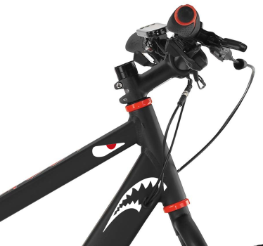 Fahrrad Sticker Hai Fahrrad - TenStickers
