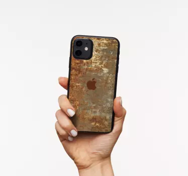 Aufkleber Iphone Rostige metallstruktur - TenStickers