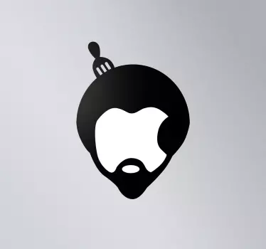 Sticker Macbook Afro - TenStickers