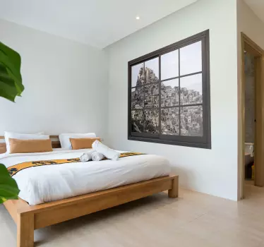 Wandtattoo Reise, Burg und Natur - TenStickers