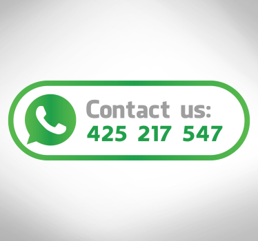 Sticker Whatsapp EN - TenStickers