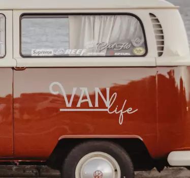 Van Life Wohnmobil Aufkleber - TenStickers