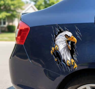 Autoaufkleber amerikanischer weißkopfseeadler klaue - TenStickers
