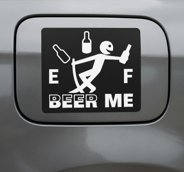 Autoaufkleber bier bitte - TenStickers