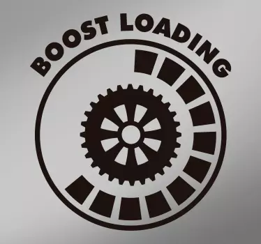 Autoaufkleber boost-lade-design - TenStickers