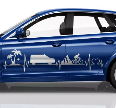Autoaufkleber fahrzeuge puls design - TenStickers