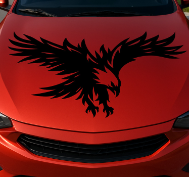 Autoaufkleber großer fliegender adler - TenStickers
