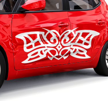 Autoaufkleber kunstvolles schmetterlingsdesign - TenStickers
