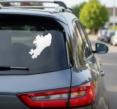 Autoaufkleber mini-insel bute - TenStickers