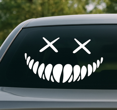 Autoaufkleber xx augen lächeln - TenStickers