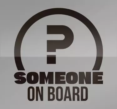 Baby on board aufkleber jemand an bord - TenStickers