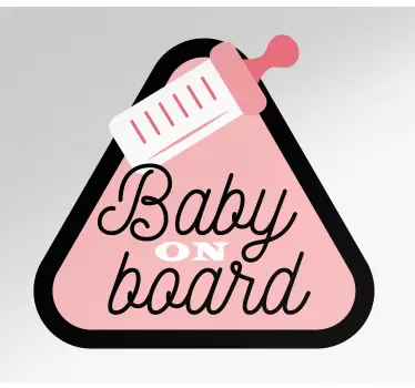 Baby on board aufkleber sicherheitshinweis baby - TenStickers