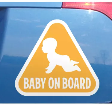 Baby on Board Aufkleber sicherheitsschild für babys - TenStickers