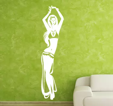 Bauchtanz Sticker - TenStickers